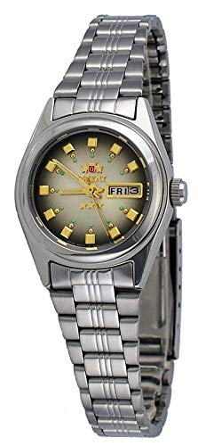 IGg Orient #BNQ1X003X Women's Tri Star Brown Dial Automatic Watch [sAi]