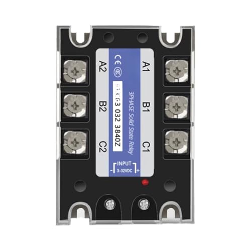 Relais à semi-conducteurs triphasé DC-AC pour automatisme industriel 10A à 200A