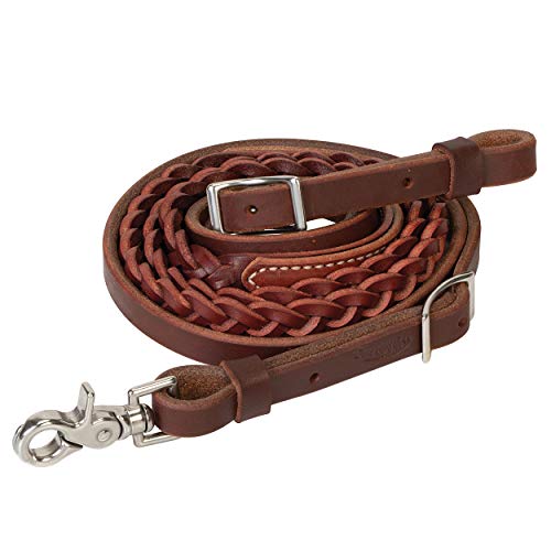 Collier de Poitrine Weaver Leather huilé pour selle western et randonnée