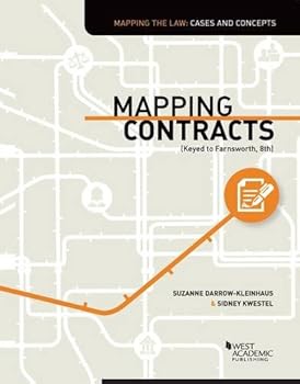 Paperback Mapping Contracts (Keyed to Farnsworth, 8th) Book