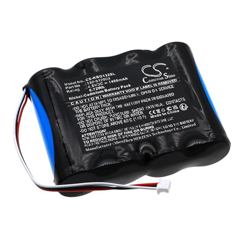 CS Cameron Sino 1200mAh / 5.76Wh Replacement Battery for Kaba 132-512003, FDU G4, 132-512003