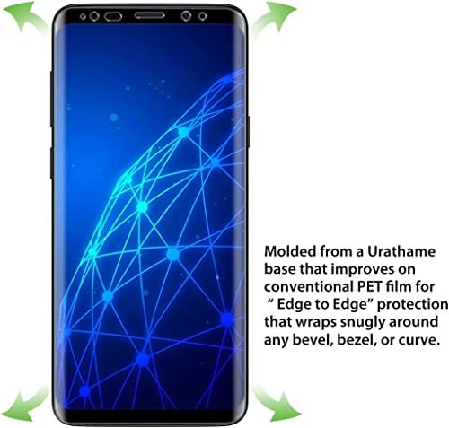 Image of STP FEEL (2 Pack Unbreakable Membrane Screen Protector Guard For Samsung Galaxy S8 (5.8 Inch) | Membrane Ultra Smooth Touch with Finger Print Support - HD /3 Months Warranty