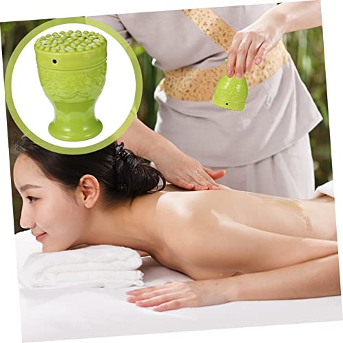 Ipetboom set portátil de taza de moxibustión cerámica con doble capa aislante para terapia de raspado, diseño ligero y práctico miniatura 5