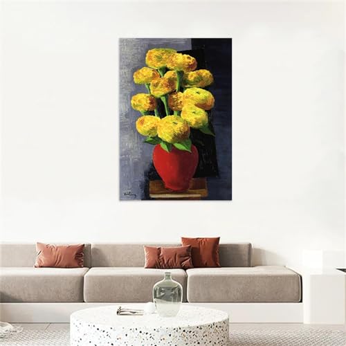 Tableaux Decoratifs Fleurs Abstrait Toile Haute Définition - 2