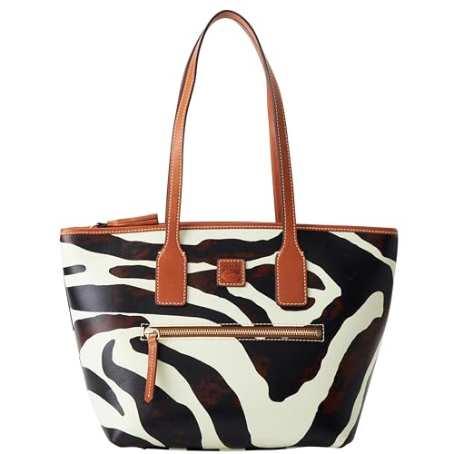 Dooney & Bourke Zebra Leather Small Tote