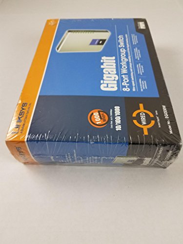 Cisco-Linksys Eg008W Gigabit 8-Port Workgroup Switch #TOP18