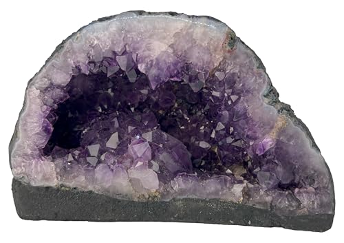 Brazilian Amethyst Cathedral Geode for Home Décor