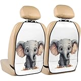 Zhuwfei Car Seat Back Kick Protector 2 Pack 18.5