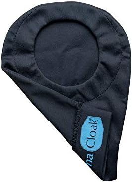 2-Pack Stomacloak | Ileostomy, Urostomy, and Colostomy Bag Covers and Supplies | Odor Reducing (Black, 3.50 Regular)