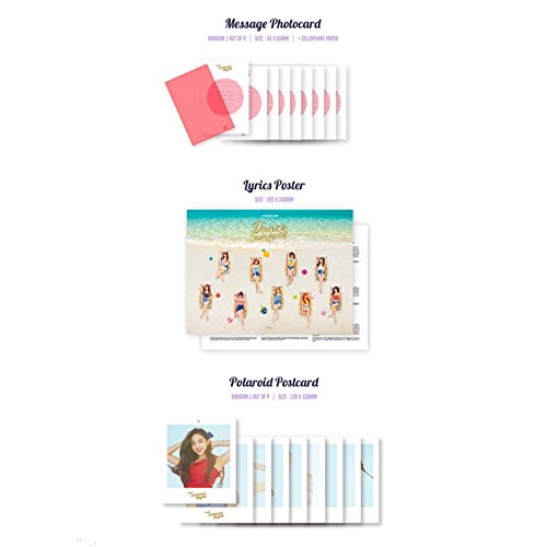 Twice 2Nd Special Album - Summer Nights [ A Ver. ] Cd + Photobook + Lyrics Poster + Polaroid Postcard + Diy Paper Postcard + Photocard + Free Gift / K-Pop Sealed #TOP3