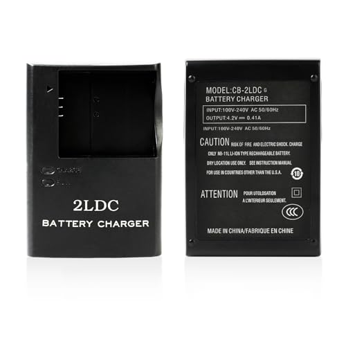 KWTOUL NB-11L NB-11LH CB-2LDC Chargeur de Batterie Compatible avec Canon – vue 4