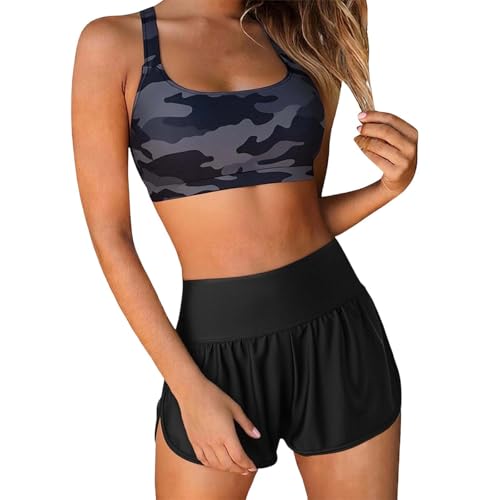 Haut de bikini à coupe haute tankini femme pour des vacances d'été relaxantes au soleil