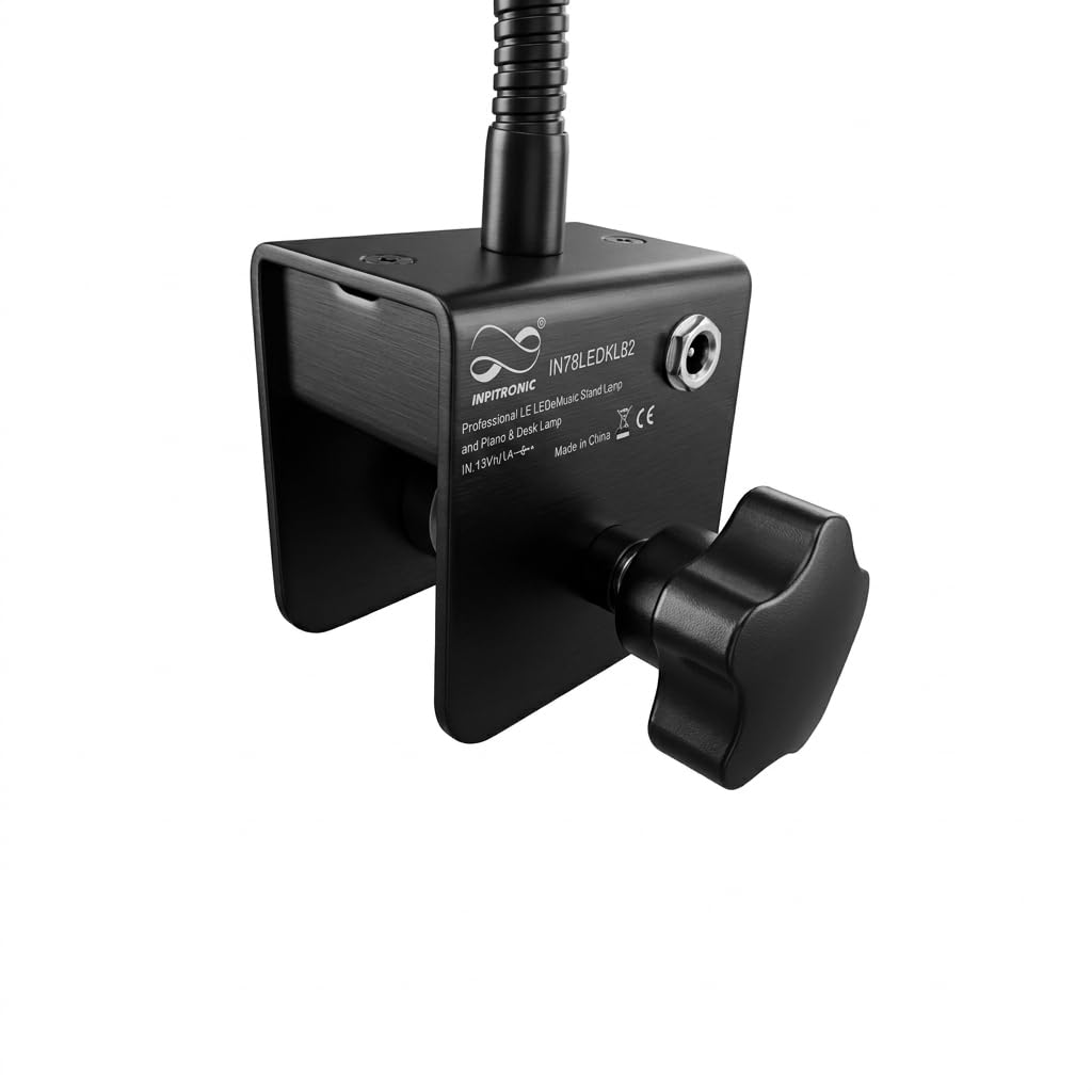 Infitronic IN78LEDKLB2 – 78 LED in alluminio per pianoforte, dimmerabile, cambia colore nero