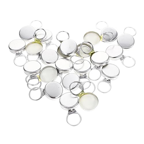 Garneck 24pcs Aluminum Beer Bottle Caps Reusable Soft Drink Leak Seal for Home Office Bar and Parties Soda Can Lids Keeper