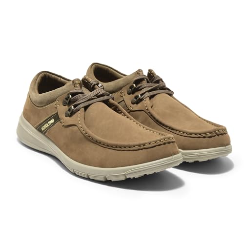 Image of Woodland Men's Leather Sneaker