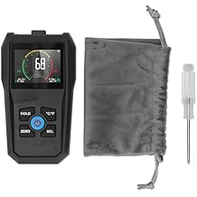 WM700A Pinless Moistures Meter, LCD Digital Display 4 in 1 Dampness Moistures Sensor Detector, Moistures Detector Moistures Meter for Wood