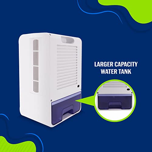 Image of Absorbia ABS Compact dehumidifier and Air purifier absorbs upto 1500 ML a day, ideal for rooms, basement and storage areas and kitchen