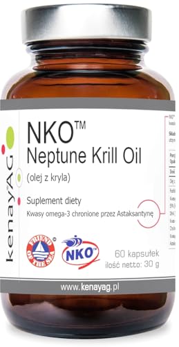 Huile de Krill NKO Neptune Huile de Krill 500mg 60 gélules kenayAG