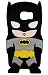 Galaxy S6 Case,Mingfung 3D cute Superhero Cartoon Soft Rubber Silicone Back Case Cover Skin for Samsung Galaxy S6(black)