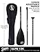SUP Paddle - Carbon Fiber & Fiberglass Paddles - 3 Piece Adjustable Paddle Board Paddles w/Carbon Fiber or Fiberglass Performance Blades - Carbon, Fiberglass, or Aluminum Shaft Stand-Up Paddles