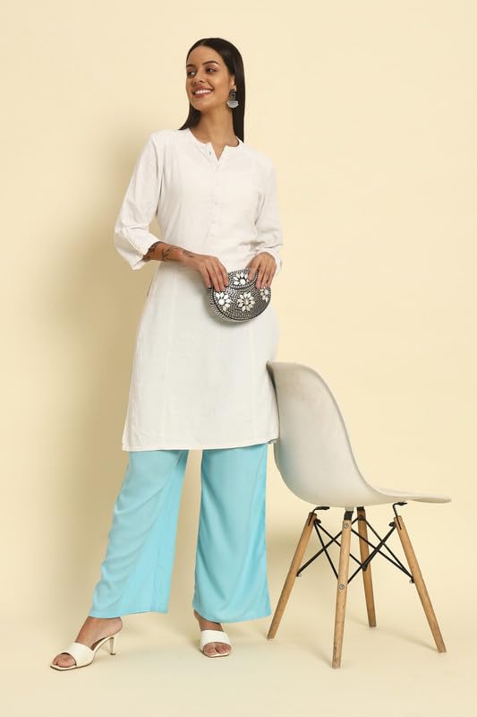 Image of Soft Colors Women Regular Fit Pocket Palazzo