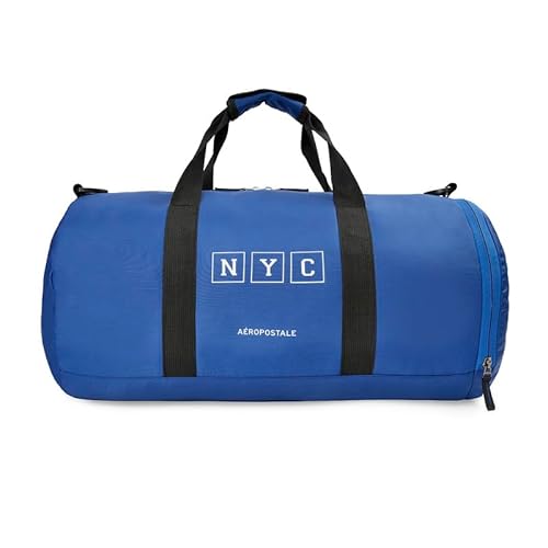 Aeropostale Dryden Unisex Polyester 32L Gymbag Duffel - Electric Blue