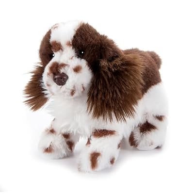 The Petting Zoo English Springer Spaniel Dog Stuffed Animal Plushie, Gifts for Kids, Dogs and Cats Zoologee Animals, 8 Inches