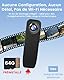 Bextgoo Body-Kamera, Mini-HD-Kamera, 1080P mit 64 GB Speicherkarte, Körperkameras mit Loop-Video, Nachtsicht und Bewegungserkennung
