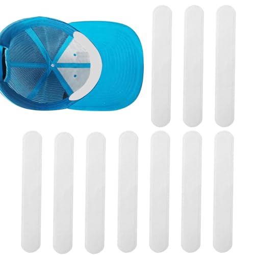 Liner De Sudor De Sombrero: Tiras De Tapa Absorbente, Inserto De Banda para La Cabeza Ligera, Almohadilla Deportiva De Verano | Capa De Mimación De Humedad, Protector De Sombreros Internos Desec