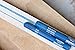 Dixon Industrial Lumber Crayons, Blue, 12 Count
