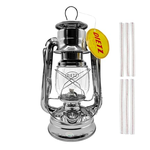 Light of Mine - Dietz #76 Original Nickel Oil Lantern with 1/2