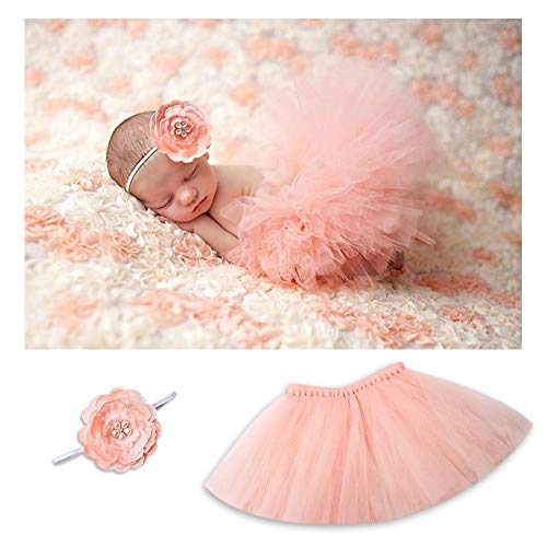 Baby Tutu Skirt Headband Set Blush Tutu Skirt Infant Girls Tulle Tutu Photo Prop Pink Baby Tutu Skirt Headband Set Blush Tutu Skirt Infant Girls Tulle Tutu Photo Prop Pink