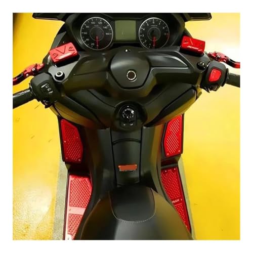 Pédales de moto pour Xmax 300 250 repose-pieds en plaque alu arrière