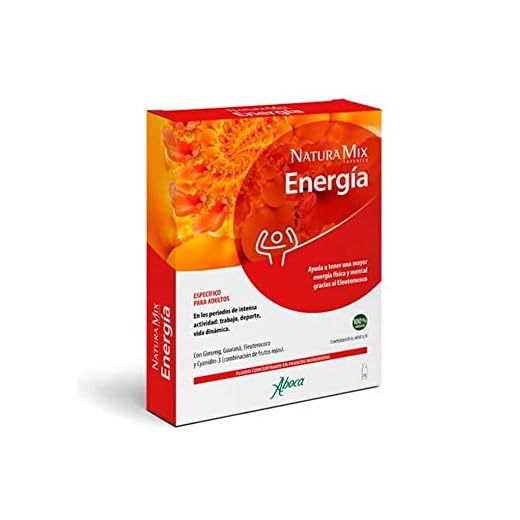 Aboca Natura Mix Advanced Energia Concentrado 10Amp. 150g
