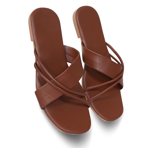 Image of Women's Lightweight Flip Flops | Comfortable Daily Wear Chappals | Soft Insole Slip-On Slippers for Girls & Women