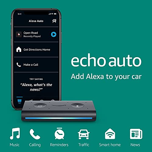 Echo Auto- Hands-free Alexa in your car with your phone