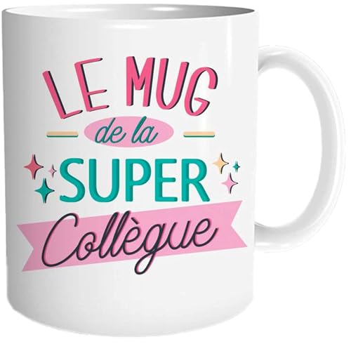 STC Céramique Tasse mug de la Super collègue 0.2L