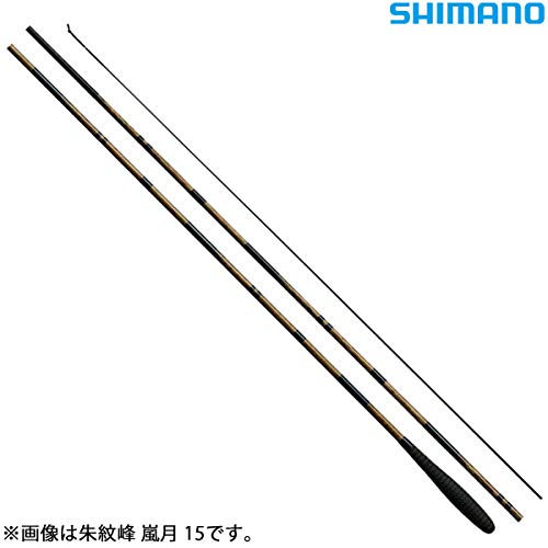 シマノのへら竿「朱紋峰 嵐水（しゅもんほう らんすい）」の十二尺（12尺）です。 シマノ 朱紋峰 嵐月 13.5尺 / しゅもんほう らんげつ へら竿