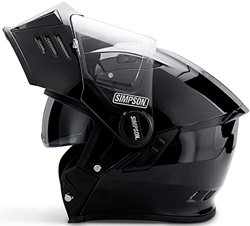 Simpson M59M3 Mod Bandit Med M.blk, Black #TOP7