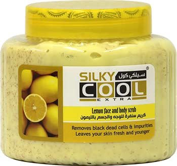 Silky Cool Face and Body Scrub 500 ml - Lemon