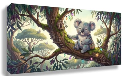 Kit Broderie Diamant Koala 5D Full Drill 40x90cm pour Strass Mosaïque