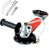 Air Wet Polisher Variable Speed 5'' Concrete Angle Grinder Tools with with Grinding and Cutting Wheels, Wet Grinder Machine for Cutting, Grinding, Polishing and Rust Removal