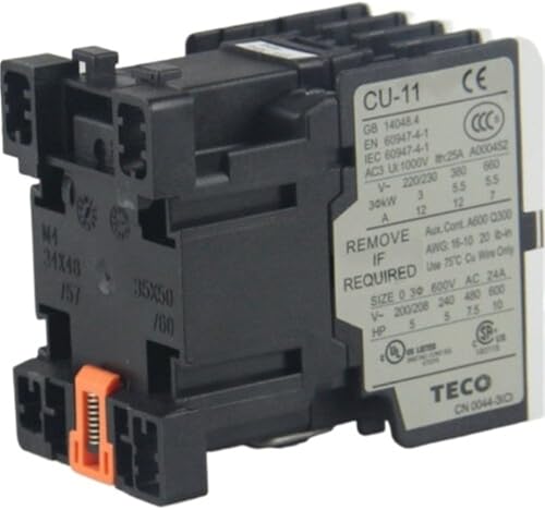 Contactor TECO CU-11 avec configuration 3A1a sous boîtier d'origine