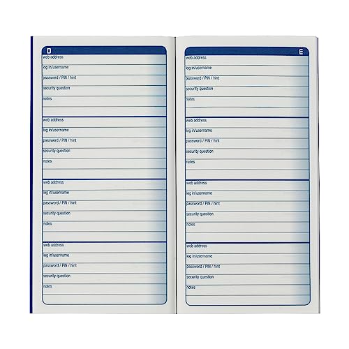 Adams APJ99 Password Journal, 6.25 X 3.25 Inches cover