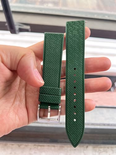 Image of WAMD Matrix FKM Rubber Watch Strap with Quick-Release Spring Bars
