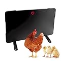 Farm Innovators 2-In-1 Radiant 200-Watt Chicken Coop Panel Heater Converts to 50W Brooder Heater for Chicks, Free Standing or can be Wall Mounted, Hung or Used Horizontally