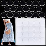 NBEADS 20 pesos de dobladillo para vestidos, uso múltiple invisible con 150 almohadillas adhesivas acrílicas de doble cara para faldas de viento