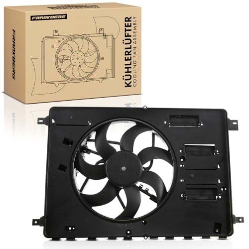 Ventilador del radiador Motor del ventilador Refrigeración del motor para Galaxy WA6 Kuga I Mondeo IV BA7 S-Max WA6 2006-2015 6G918C607GH