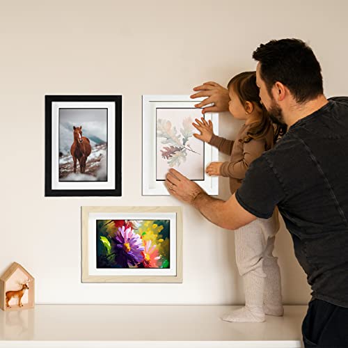 Kids Art Frames, Artwork Display Frame, A4 Artwork Picture Frame, Horizontal And Vertical Art Display For Kids Photos,Drawing,Artworks,Hanging Art, 12.9X9.5(Black, 1 Pack） #TOP6