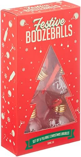 Gift Republic GR450108 Festive Boozeballs, One Size